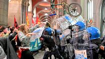 Thousands protest in Italian cities after Israel intercepts Gaza-bound flotilla