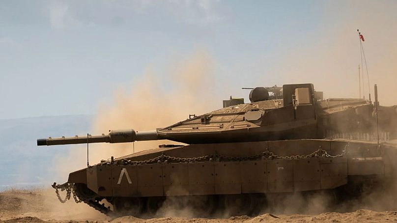 A Merkava Barak izraeli páncélos 