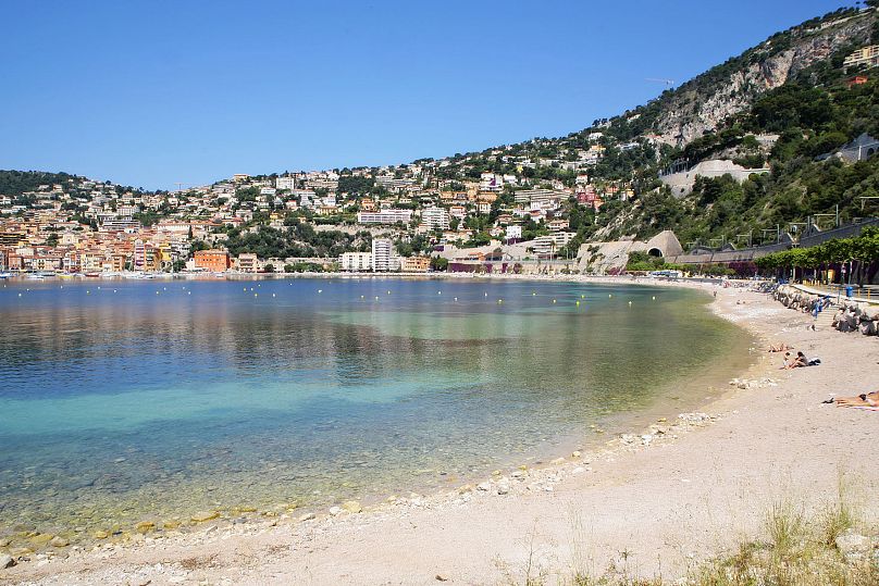 A view of Plage des Marinières, in southern France