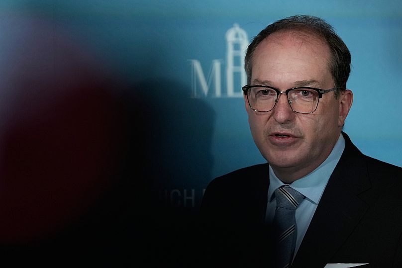 Innenminister Alexander Dobrindt (CSU) in München am 4. Oktober 2025