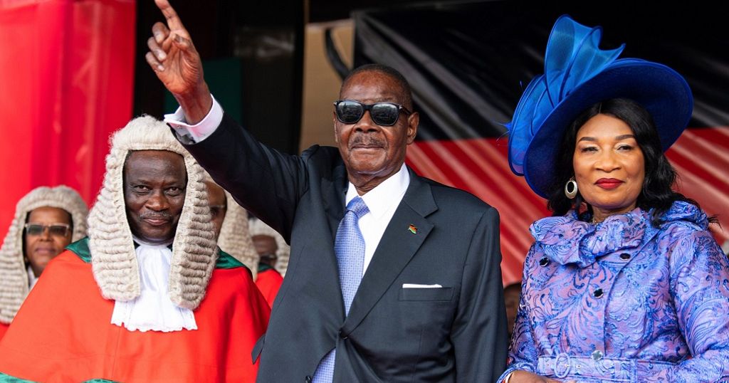 Peter Mutharika was sworn in as Malawi's comeback President at 85