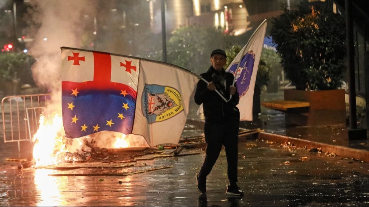 Georgia's prime minister accuses opposition of attempting to topple him and vows further crackdown