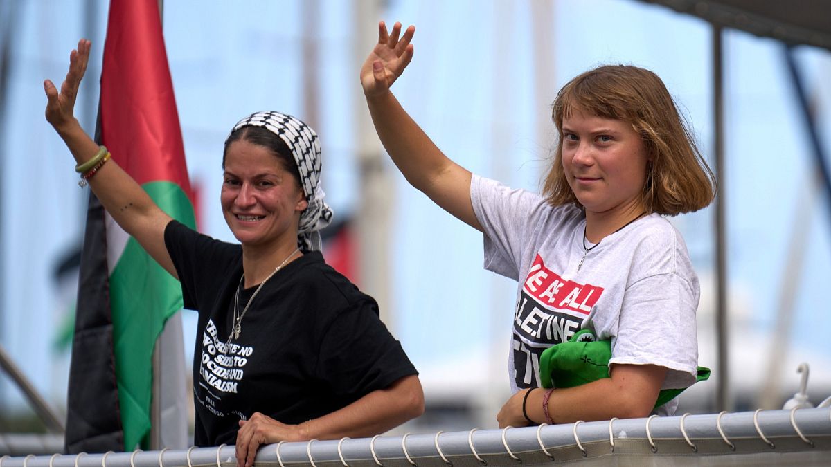 Entertainment world reacts to reports of Greta Thunberg mistreated by Israeli forces