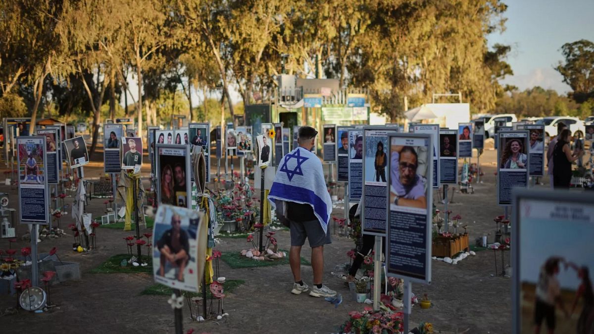 Thousands gather in Israel to mark two years since Hamas' 7 October attack