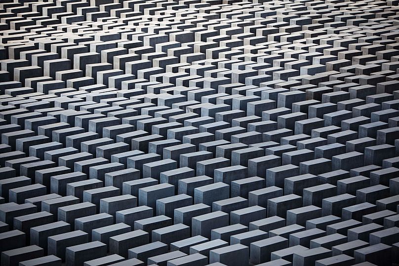 General view of the Memorial for the murdered Jews of Europe in central Berlin, 17 June, 2011