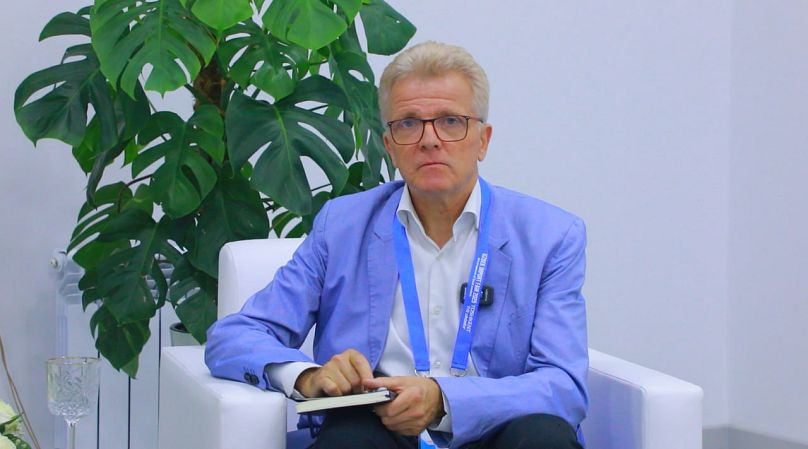 Rudolf Lukavski, Commercial Counsellor of the Austrian Embassy in Tashkent