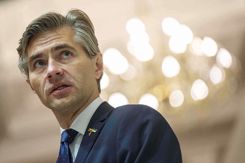 Il ministro degli Esteri lituano Kęstutis Budrys