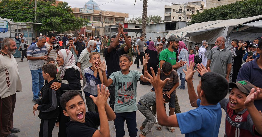 Relief and celebrations as Israel and Hamas agree to first phase of peace plan Relief and celebrations as Israel and Hamas agree to first phase of peace plan