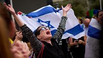 Joy and relief in Tel Aviv as deal promises release of hostages in Gaza