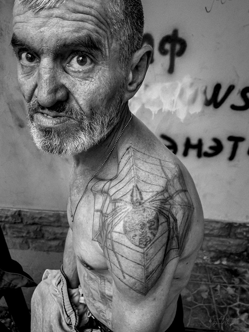A photo that forms part of the 'Surrounded by Criminals' exhibition 