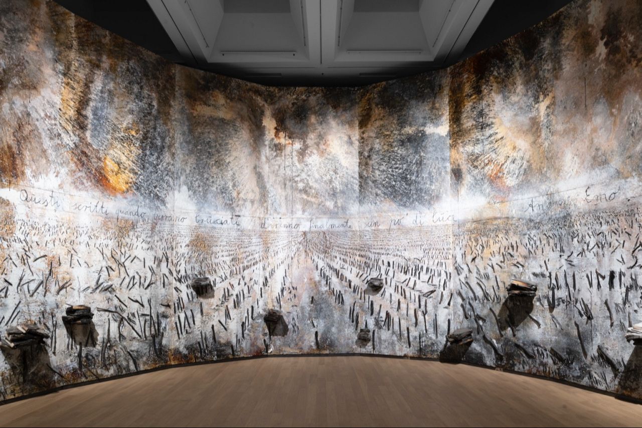 Anselm Kiefer, Questi scritti, quando verranno bruciati, daranno finalmente un po’ di luce, (2020–21)