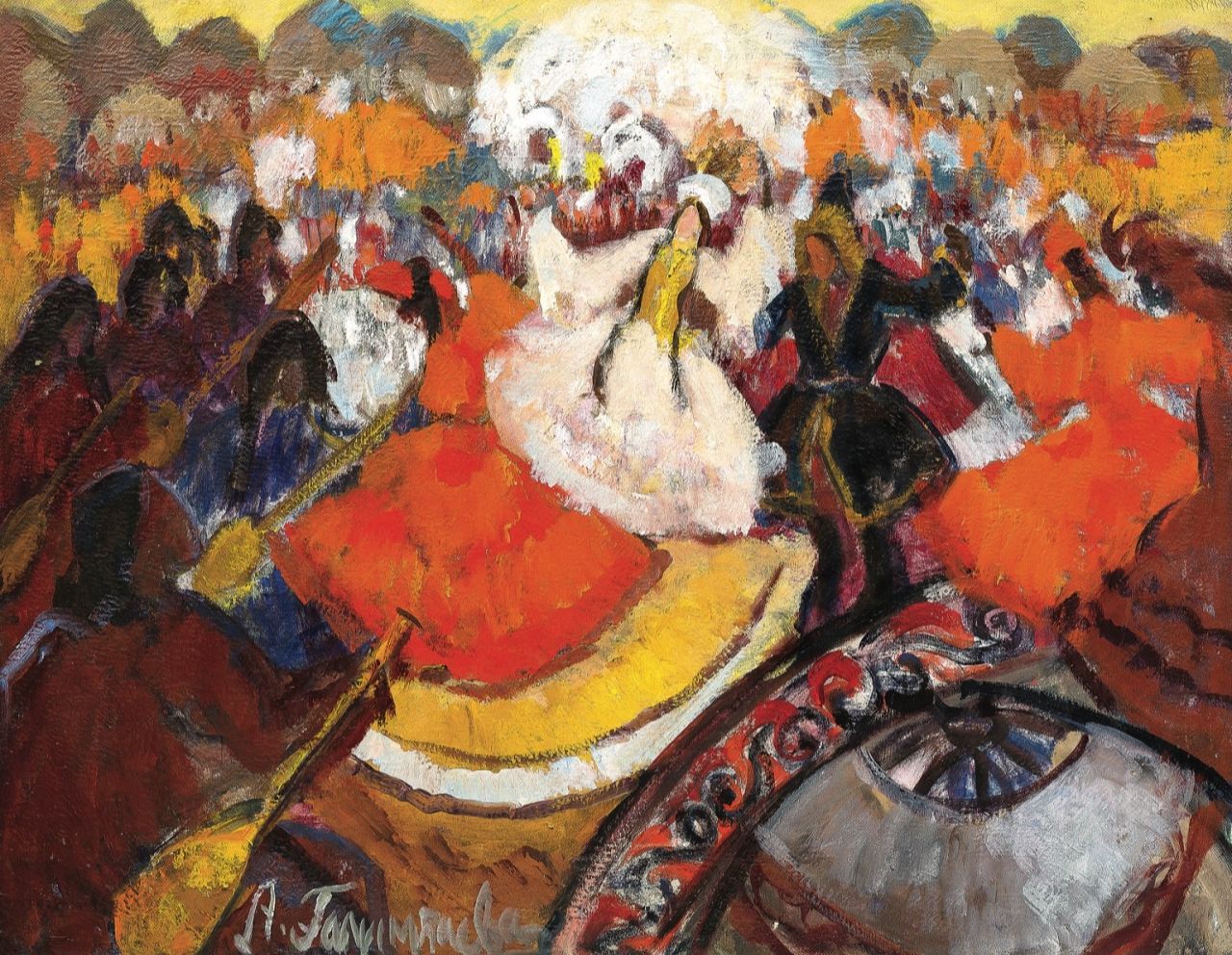 Aisha Galimbayeva, Shepherd’s Feast (1965)
