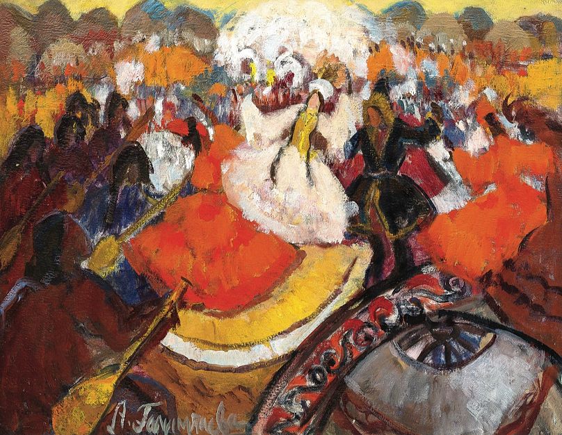 Aisha Galimbayeva, Shepherd’s Feast (1965)