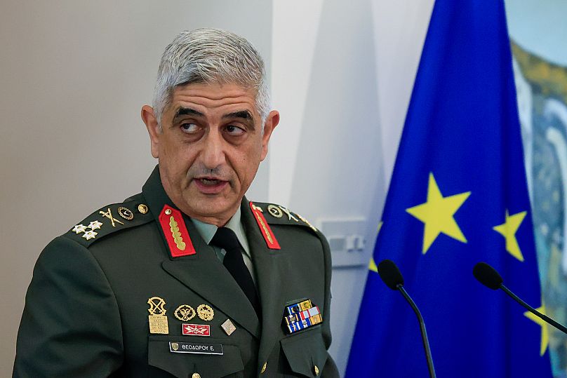 Ο νέος Αρχηγός Εθνικής Φρουράς, αντιστράτηγος Εμμανουήλ Θεοδώρου