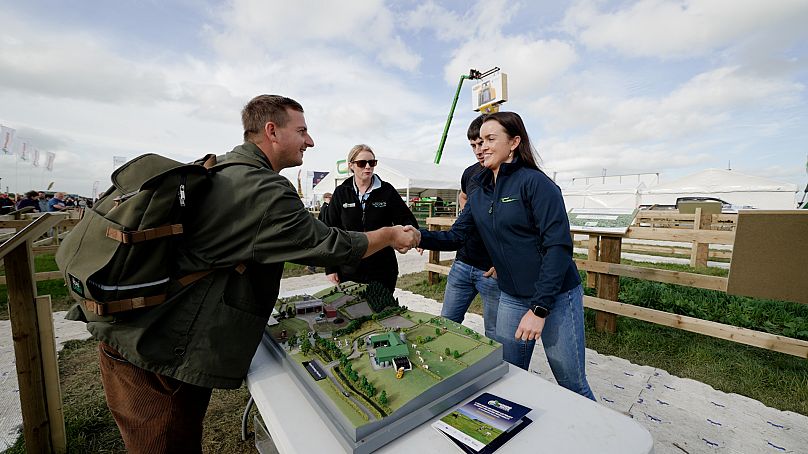 Το πρόγραμμα «Γεωργία για το Νερό» παρουσίασε καλές γεωργικές πρακτικές στο Πρωτάθλημα Οργώματος, στο Τάλαμορ της Ιρλανδίας.