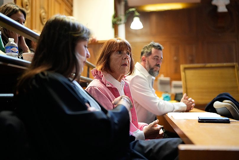 Gisèle Pelicot sits in the courtroom in Nimes, 9 October, 2025 