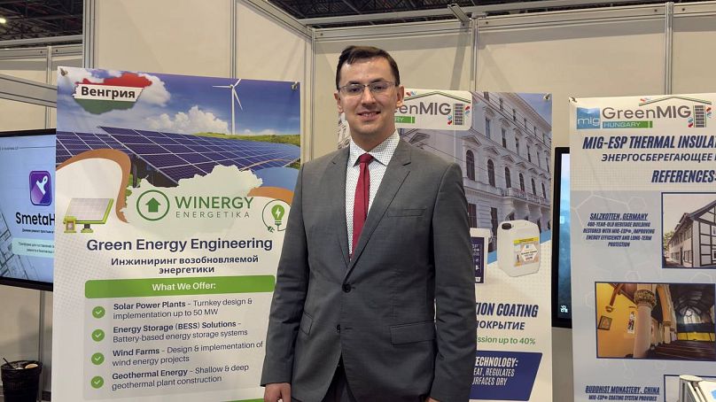Hungarian energy expert Attila Pusztai at InnoWeek 2025