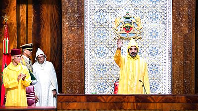 Morocco's king addresses parliament amid mounting tensions