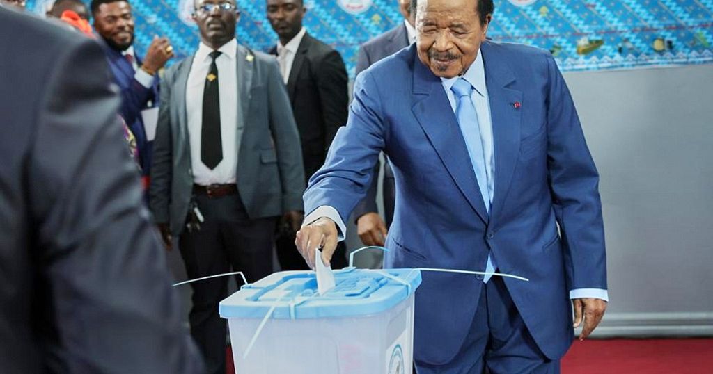 Voters head to polls as Cameroon’s Paul Biya eyes extended term