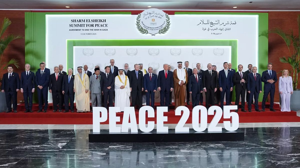 World leaders attend 'peace summit' in Egypt to discuss next steps for Gaza peace