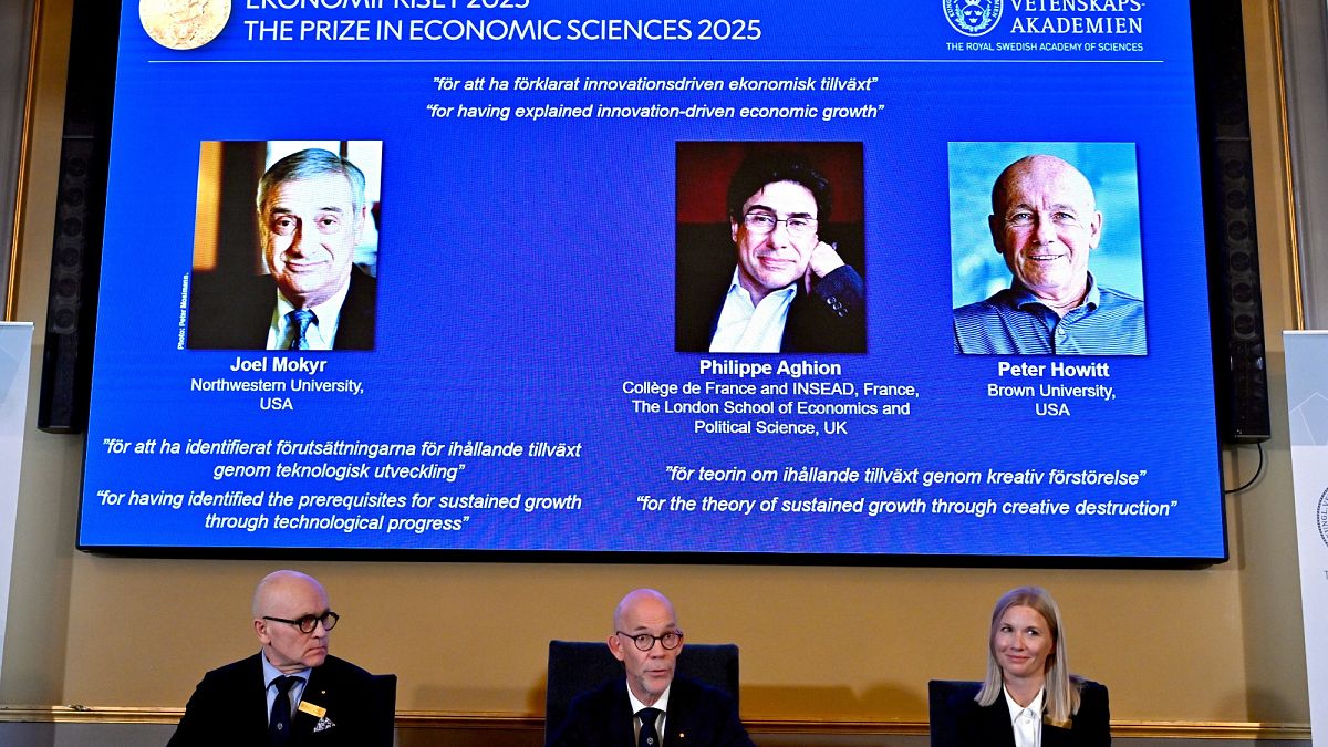 Le Français Philippe Aghion remporte le Prix Nobel d'économie 2025 avec Joel Mokyr et Peter Howitt