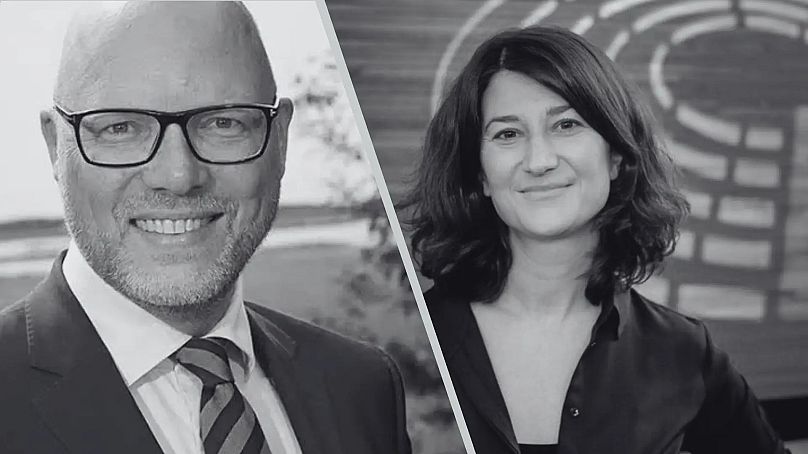 Jörgen Warborn and Lara Wolters