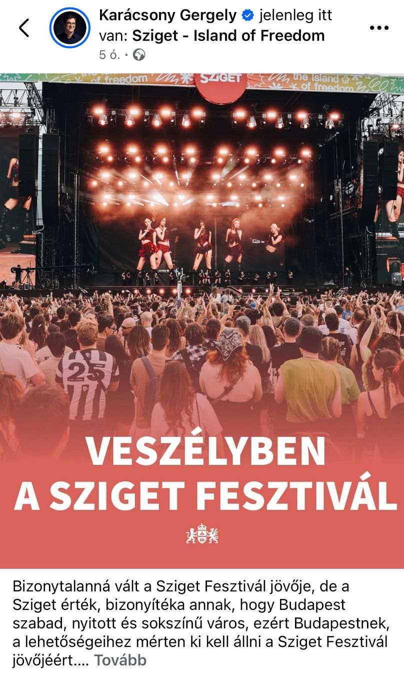 Veszélyben a Sziget