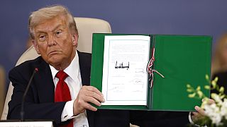 Égypte : le président Trump signe des documents pour l'avenir de Gaza