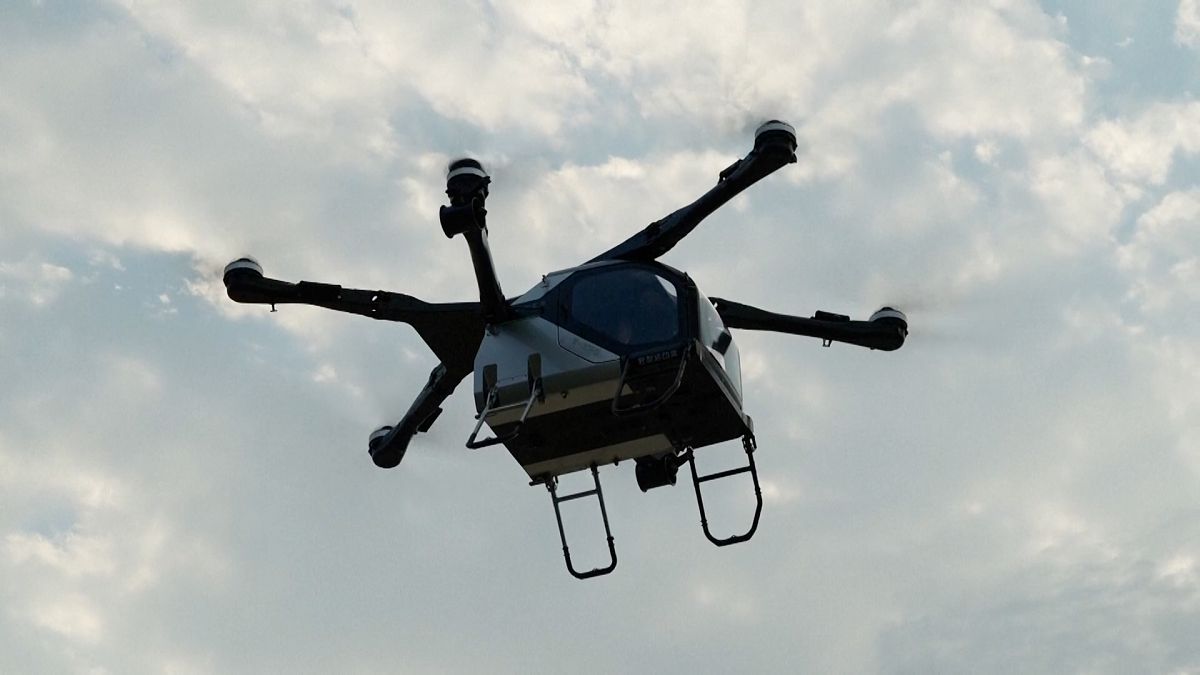 Flying taxis may soon ferry passengers across the skies of Dubai