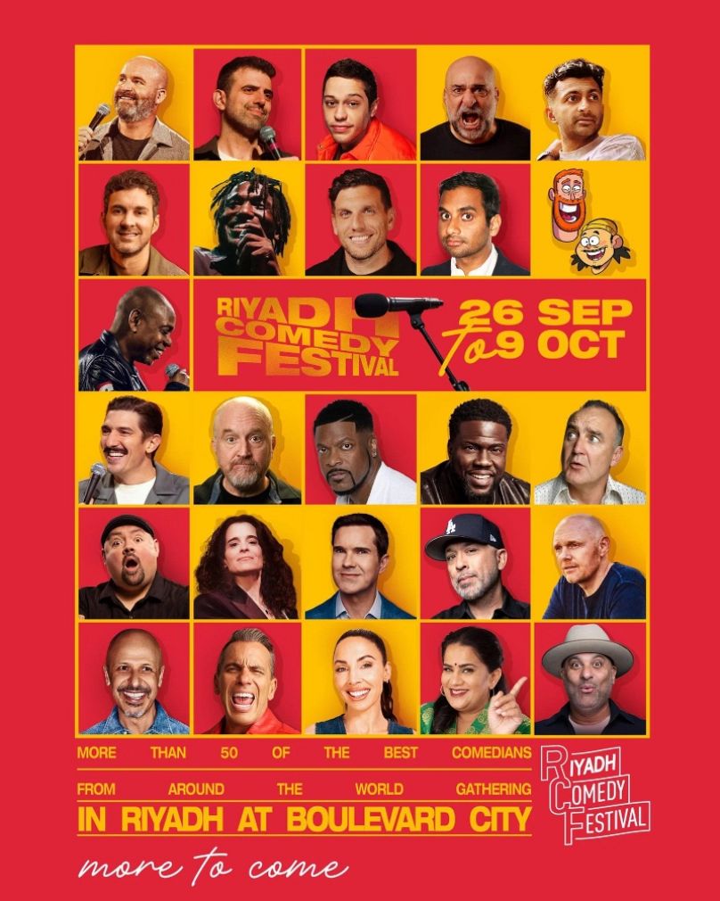 Riyadh Comedy Festival poster