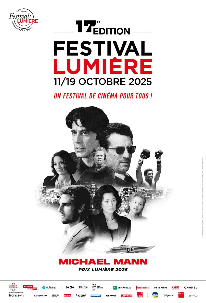 L'affiche officielle du Festival Lumière 2025