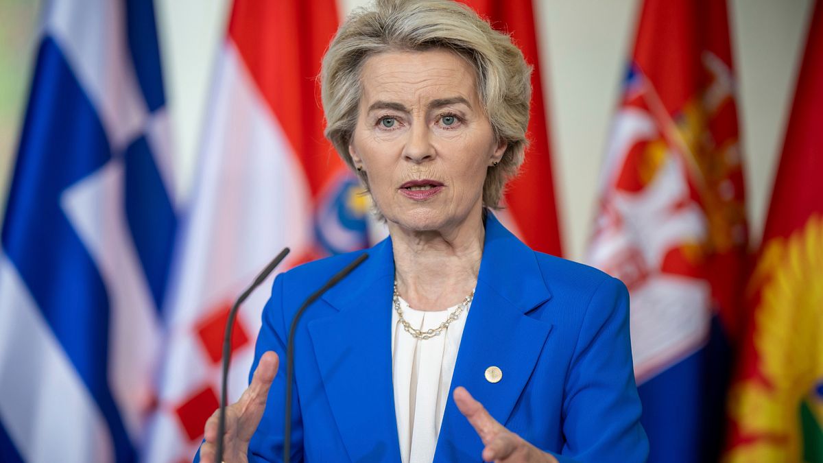 Élargissement de l'UE : Ursula van der Leyen s'est rendue au Kosovo