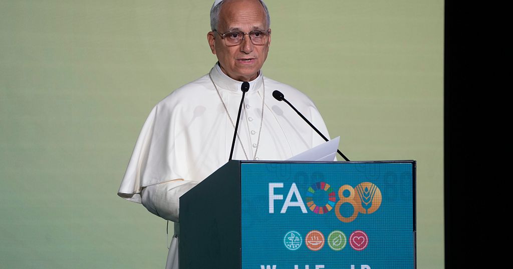 Pope Leo XIV warns world leaders against indifference to global hunger Pope Leo XIV warns world leaders against indifference to global hunger