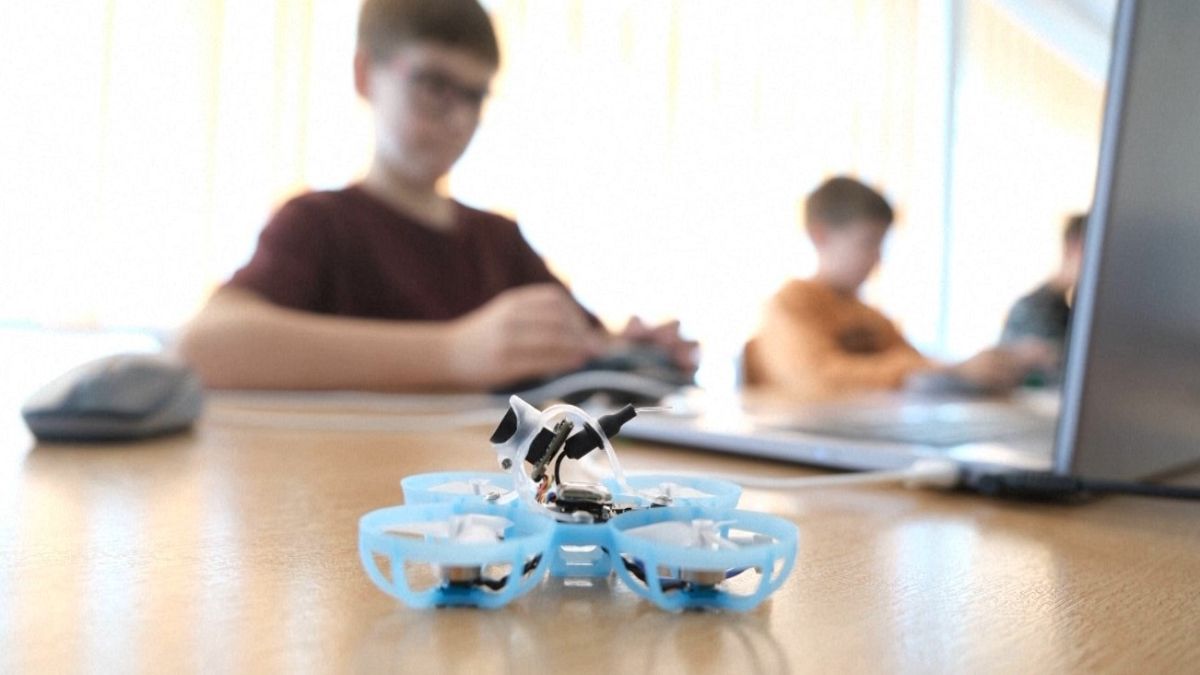 Course in Lithuania teaches children how to build and fly drones