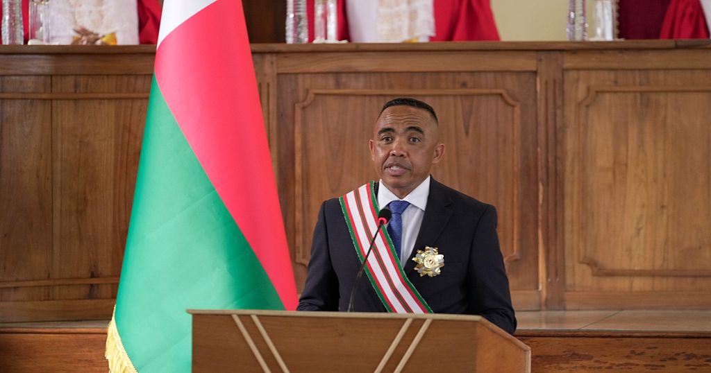 Army colonel sworn in as Madagascar’s new leader after coup