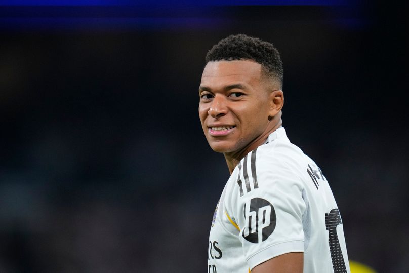 A estrela francesa Kylian Mbappe  