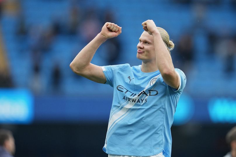 Estrela norueguesa Erling Haaland 
