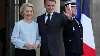 France : Macron reçoit Von der Leyen avec le Sommet européen 