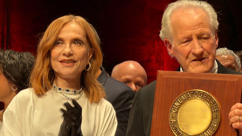 Isabelle Huppert et Michael Mann