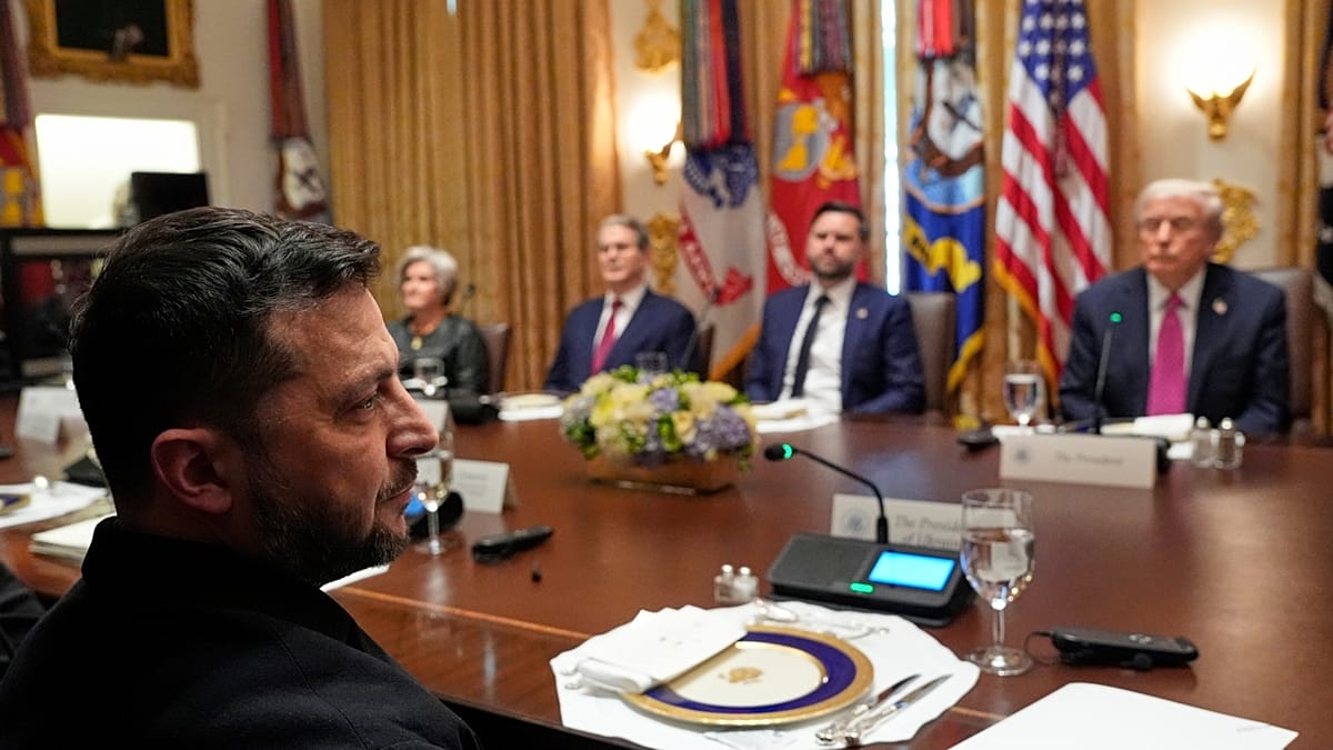Feszültségek az amerikai-ukrán csúcson: Trump Putyin feltételeit sürgeti Zelenszkij felé