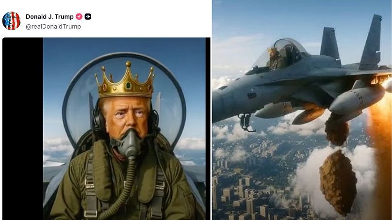 La respuesta de la IA de Trump a las protestas contra los Reyes Magos de este fin de semana