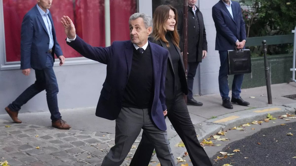 Former French President Nicolas Sarkozy's 5-year prison sentence begins this Tuesday