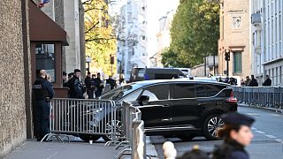 Defiant former French president Sarkozy arrives at prison to begin sentence