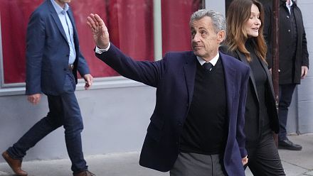 Nicolas Sarkozy begins prison sentence over campaign fraud case