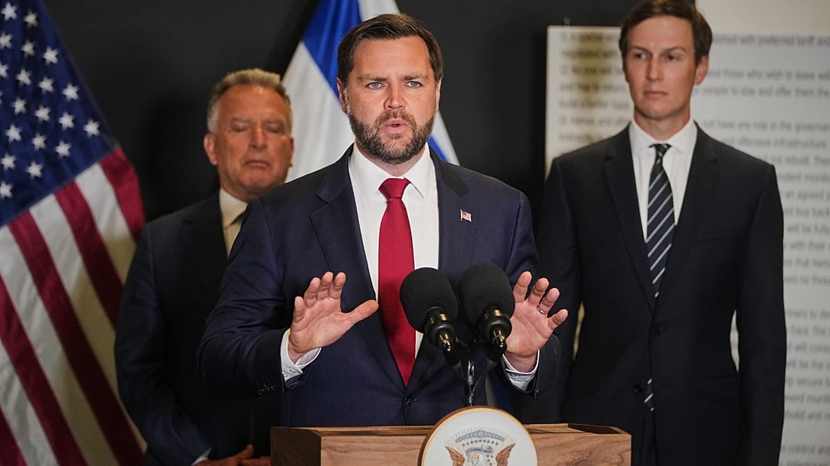 Béke és újjáépítés: JD Vance a tűzszünetről és a Hamász jövőjéről