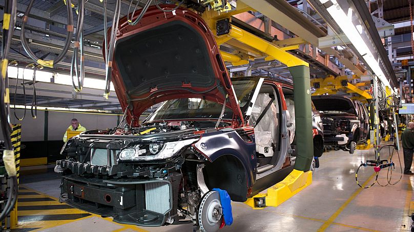 A Jaguar Land Rover gyártósora, Solihull