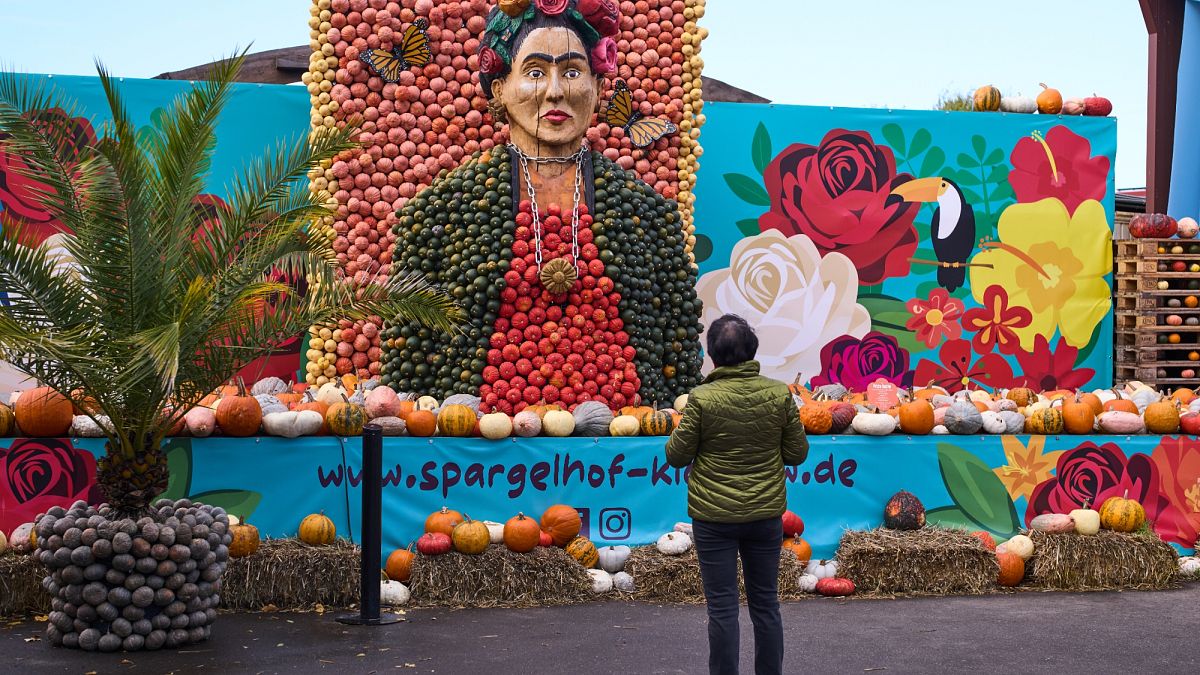 Pumpkins take centre stage at Germany’s biggest autumn festival