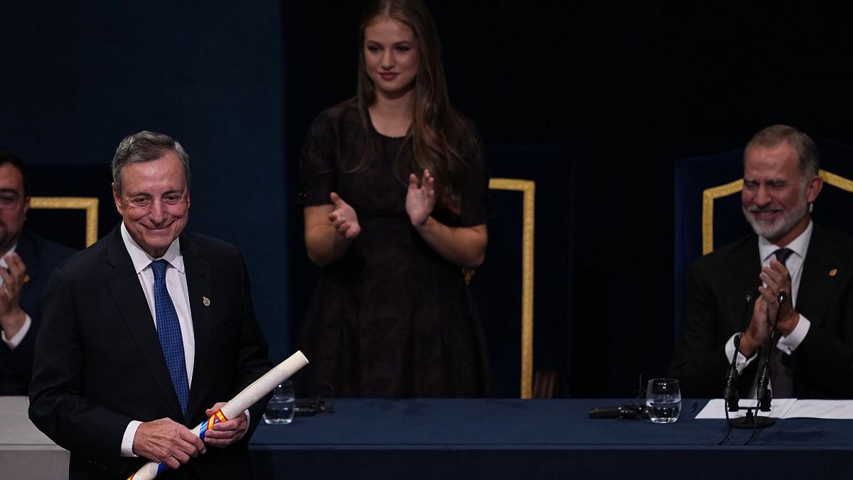 Mario Draghi e Serena Williams brilham nos Prémios Princesa das Astúrias