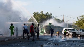 Two top opposition leaders arrested in Cameroon as post-election tensions mount ahead of results