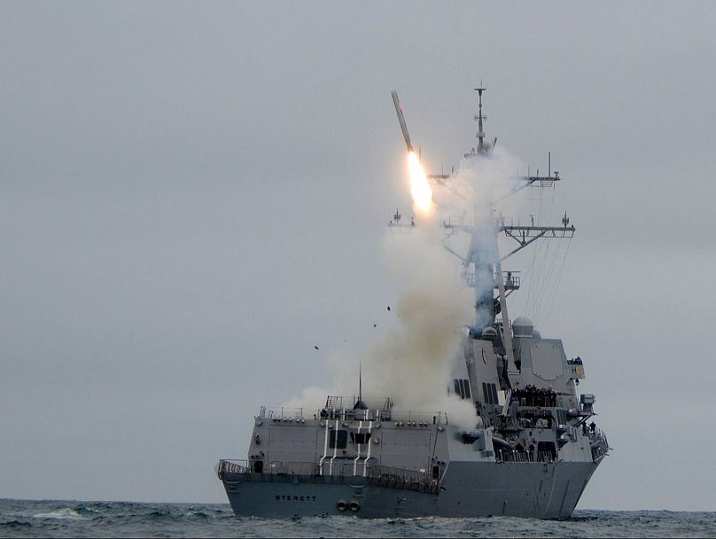 Tomahack disparado desde el USS Stereet